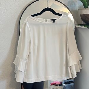 Elegant White Women's Top